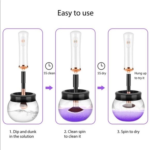 Makeup Brush Cleaner Dryer Salon Brand New - Picture 4 of 6